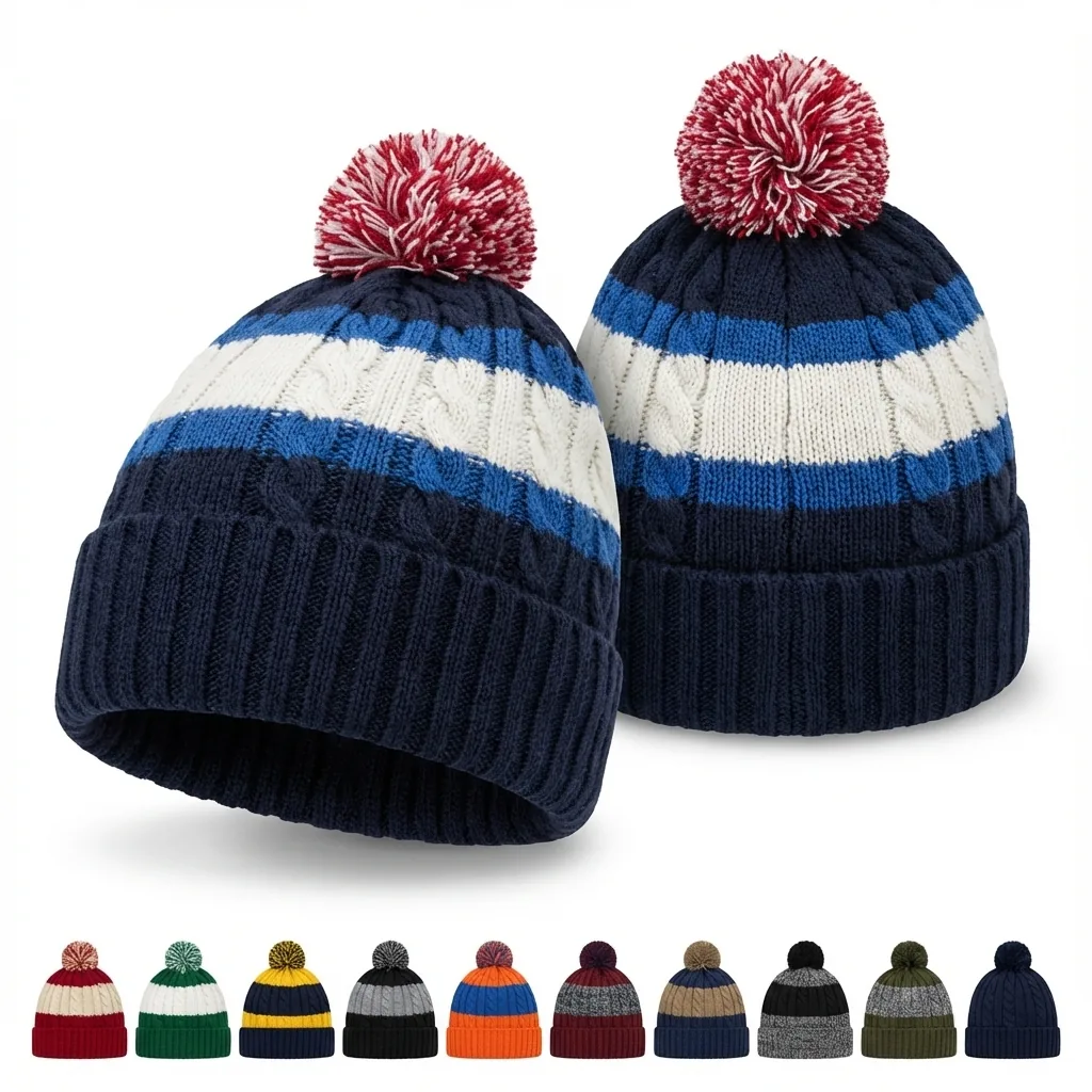 Endless Patterns Custom Knit Hat | Branded Promotional Wear 2