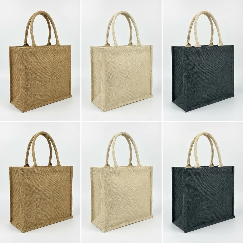 Eco-Promise Jute Tote: Sustainable Giveaway Bags (MOQ 50)