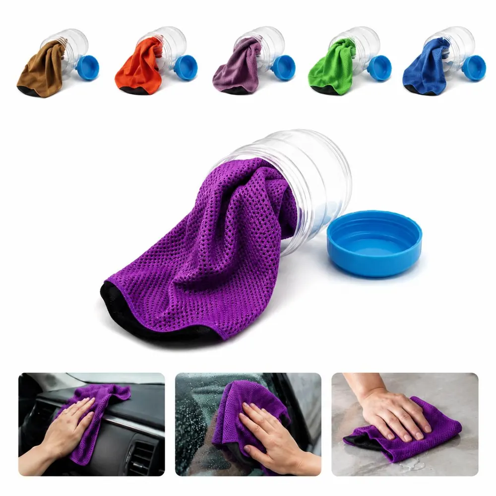Microfiber Cooling Towel with Carry Bottle 2