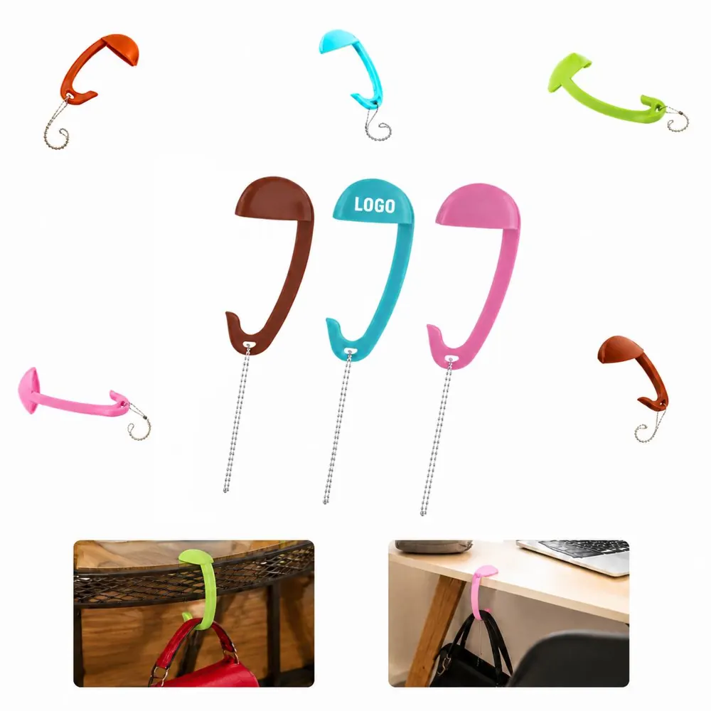 KG ABS Handbag Hanger for Table Edge with Adjustable Strap