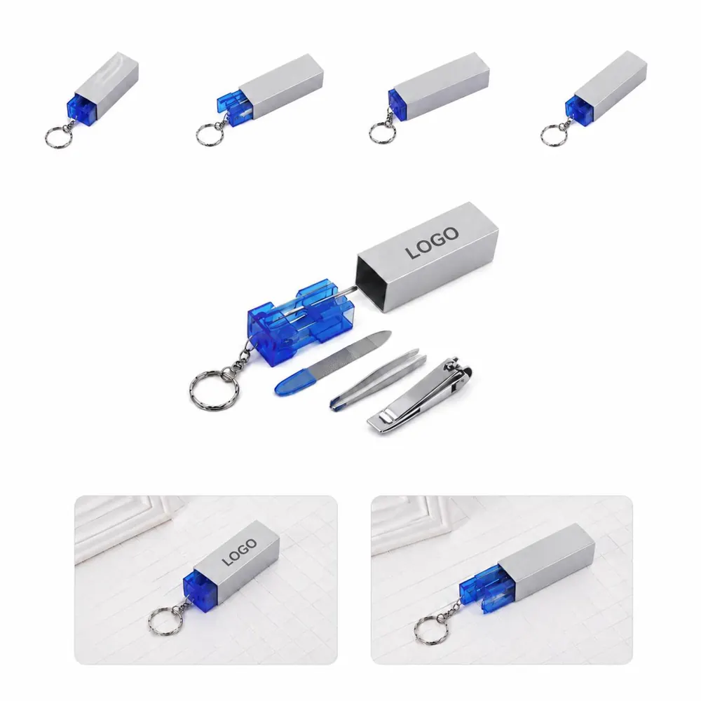 4-Piece Portable Manicure Set
