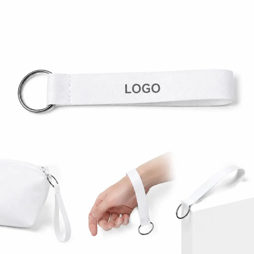 Custom Sublimated Wrist Lanyard with All-Over Durable Print