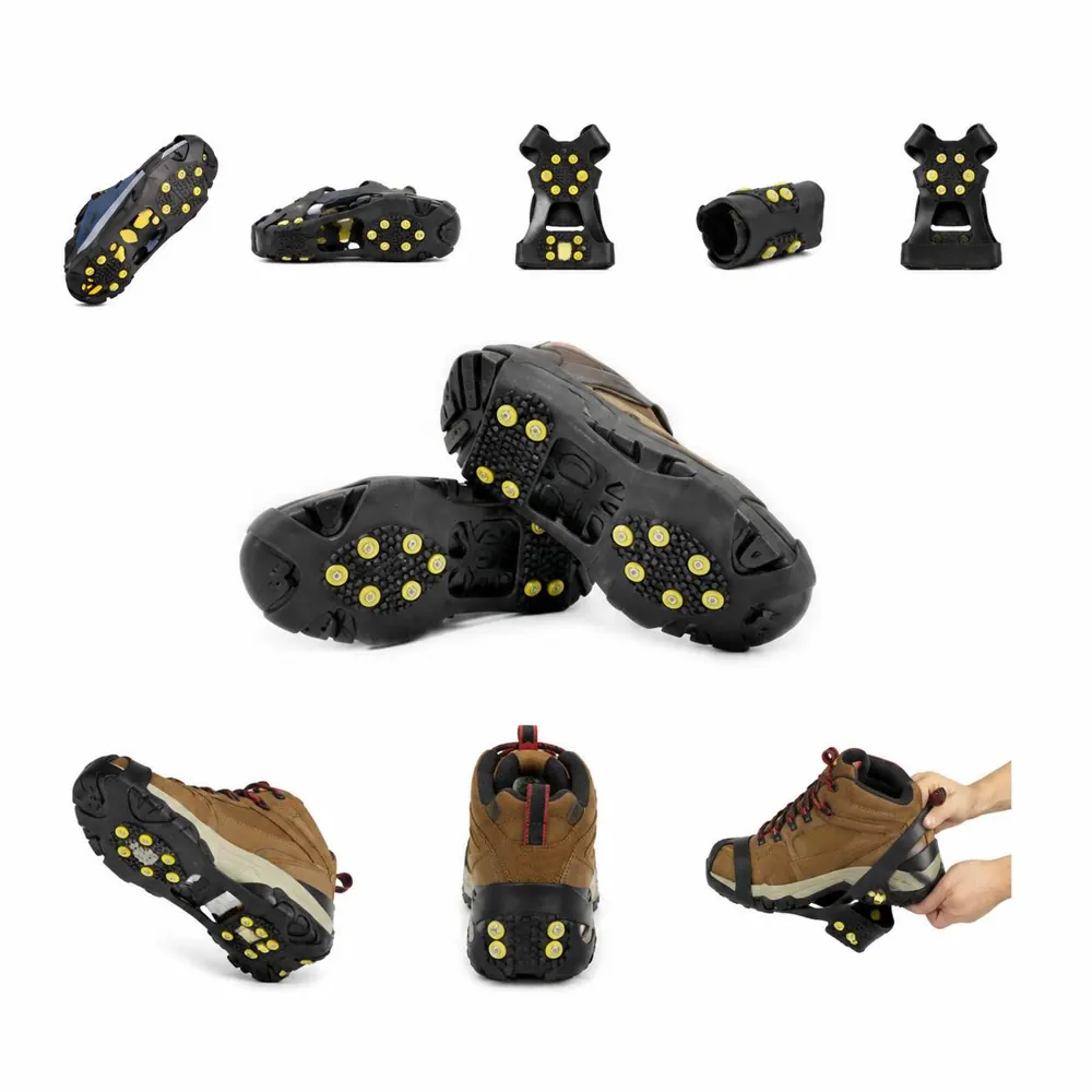 Ice Traction Cleats with Metal Spikes for Snowy Walks 2