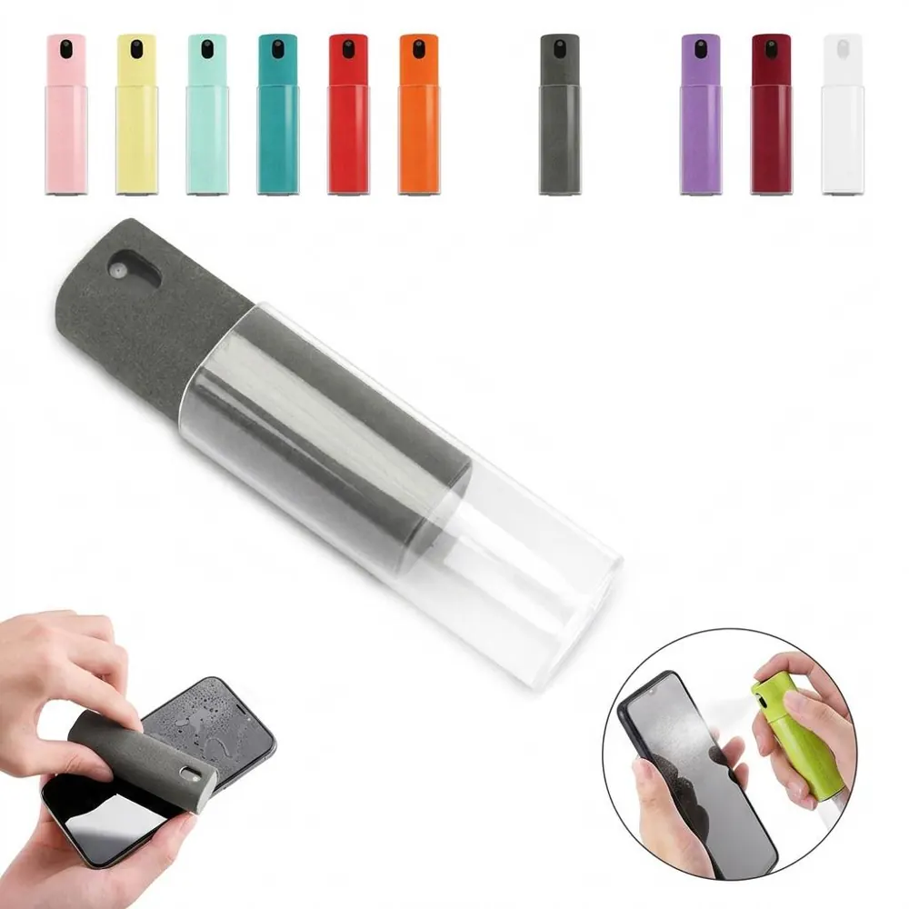 Refillable Screen Cleaner Spray with Microfiber Pad 2