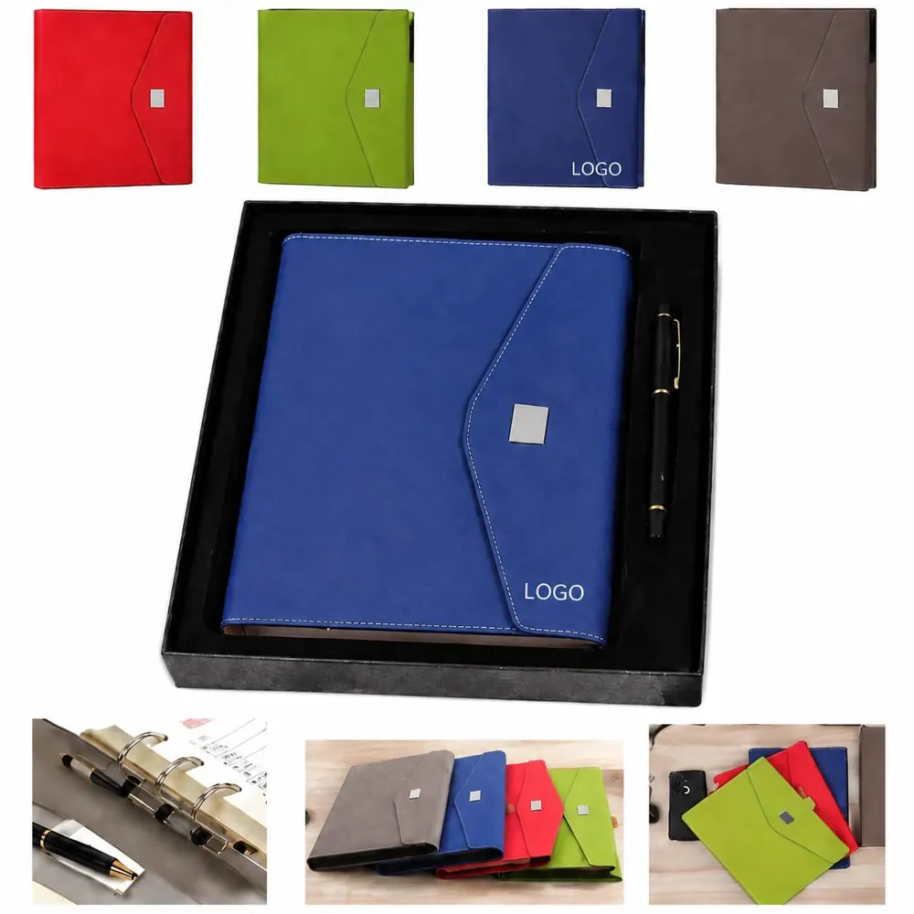 Magnetic A5 Executive Hardcover Journal and Pen Set