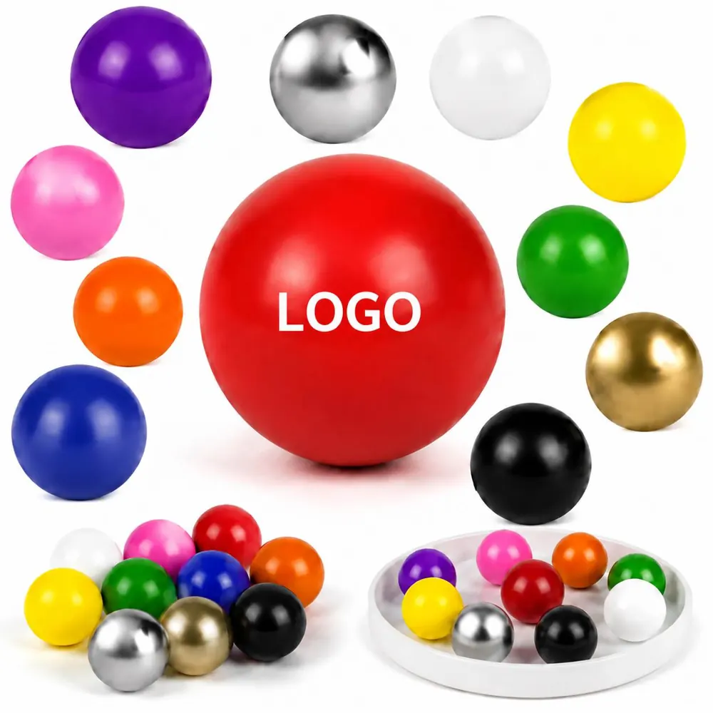 Customizable Round PU Foam Stress Ball for Hand Exercise