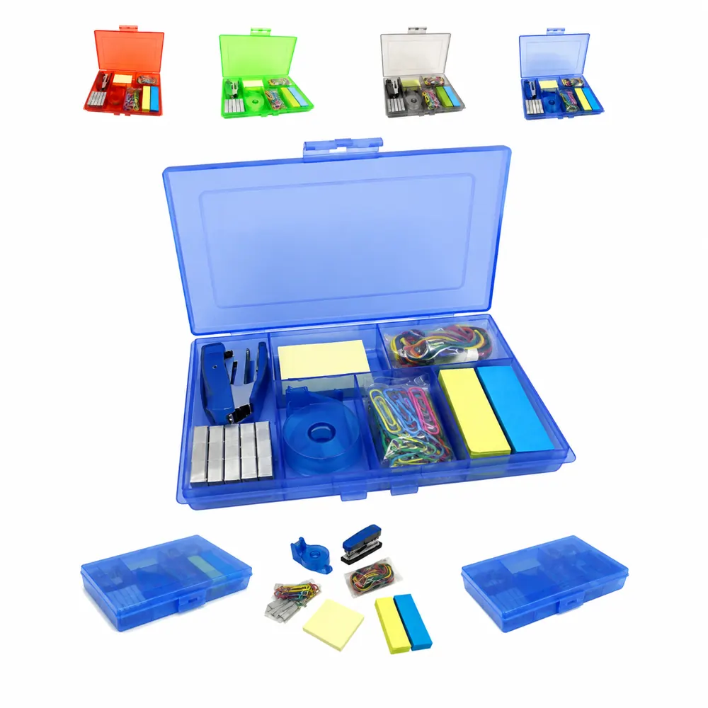7-Piece Mini Stationery Kit with Scissors, Stapler & Tape 2