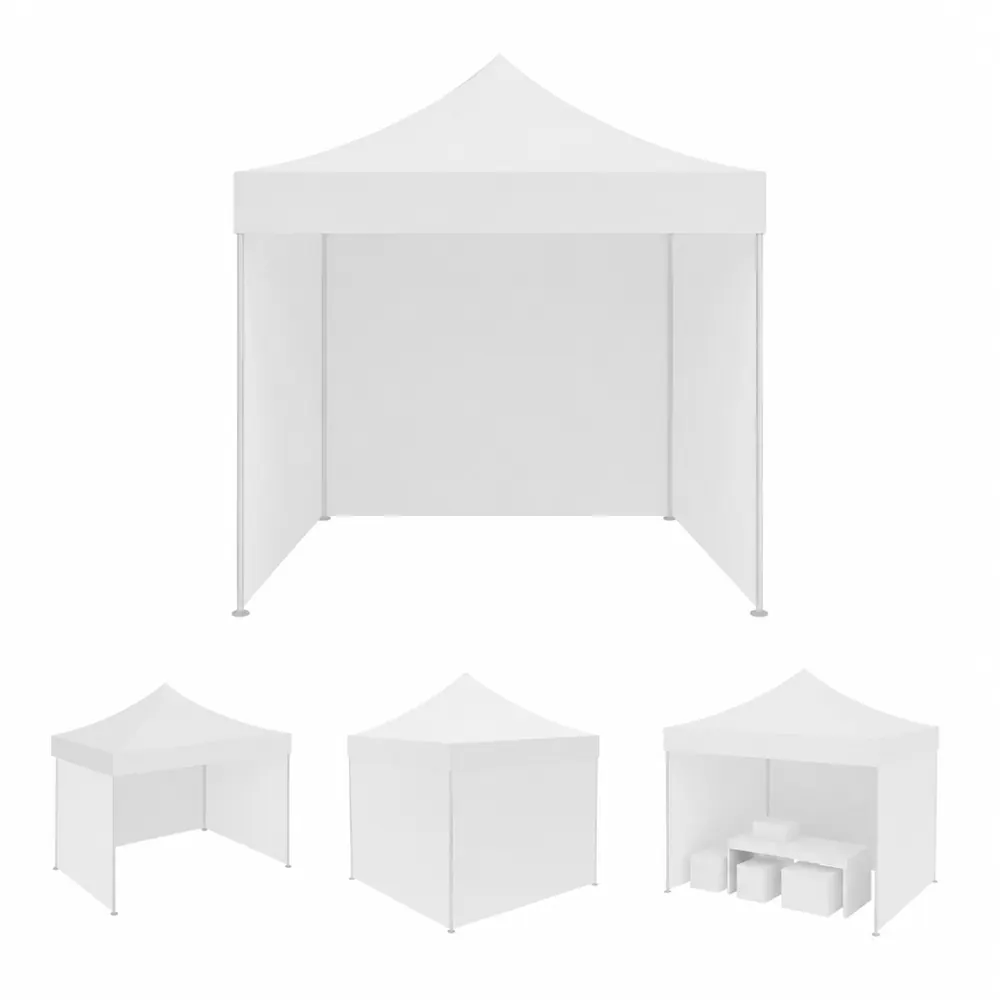 10 ft 3-Wall Canopy Tent with Detachable Sidewalls 2