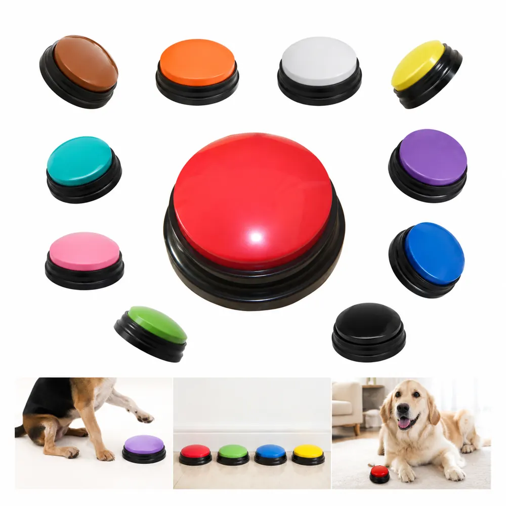 Recordable Pet Training Button for Dog & Cat Communication 2