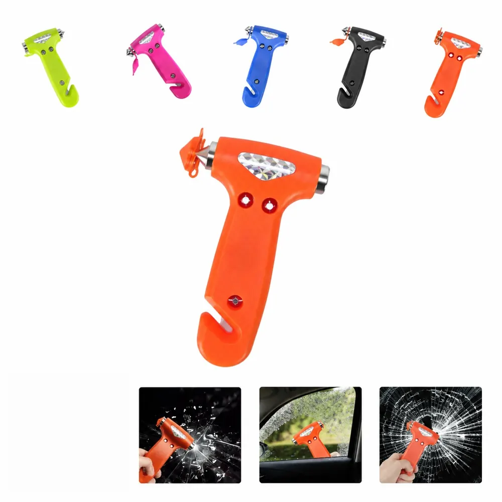 2-in-1 Emergency Car Escape Hammer with Seatbelt Cutter 2