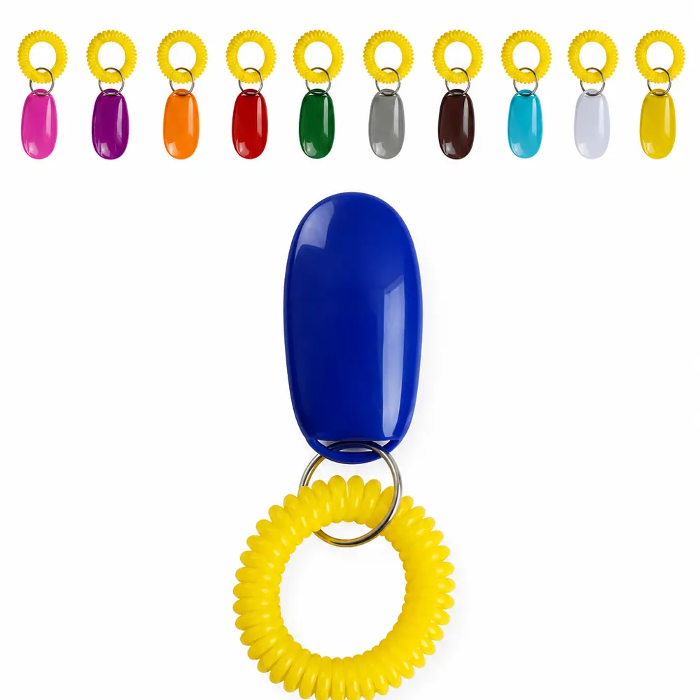 Pet Training Clicker with Wrist Strap for Dogs Cats 2