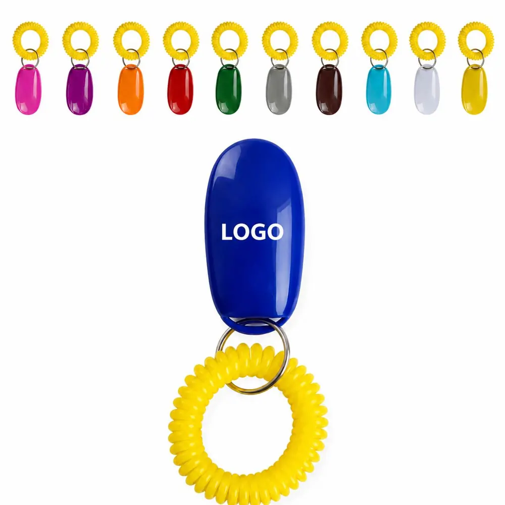 Pet Training Clicker with Wrist Strap for Dogs Cats