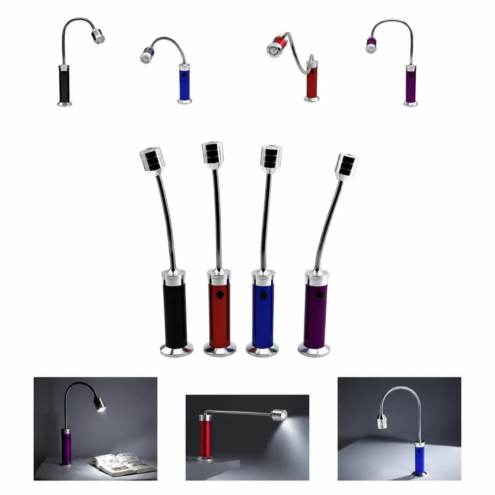 Magnetic Flexible LED Flashlight, Hands-Free Bendable Work 2