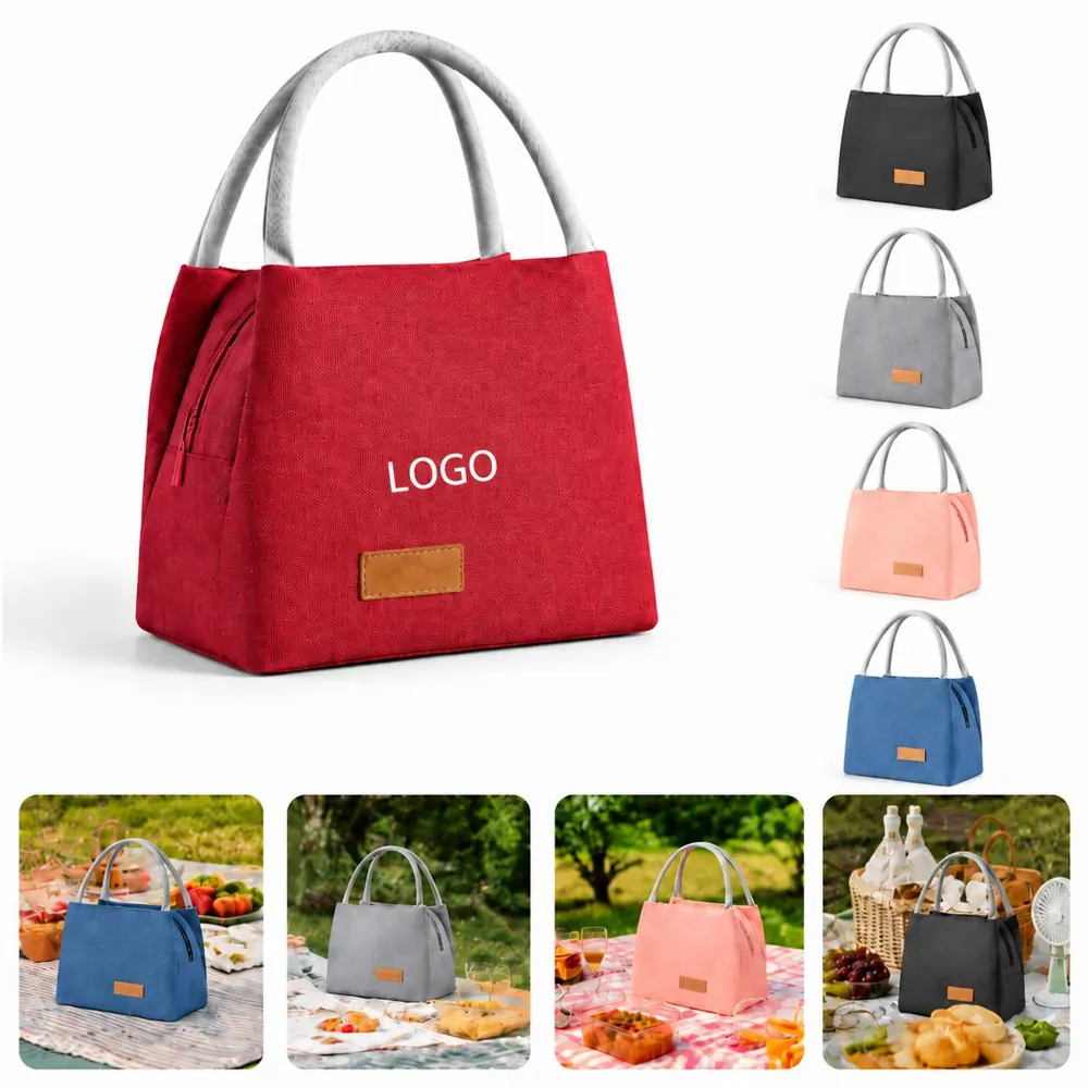 Reusable Insulated Lunch Bag with Thermal Lining for Work