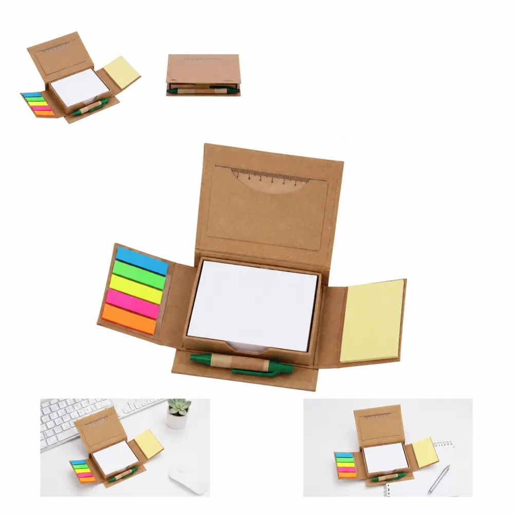 Writable Sticky Notes Set, Repositionable Multi-Color 2