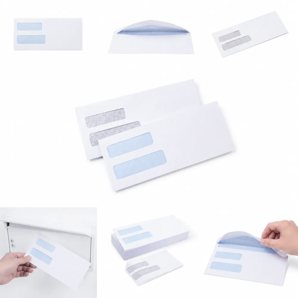 Self Seal Security Envelope with Tamper-Evident Closure 2