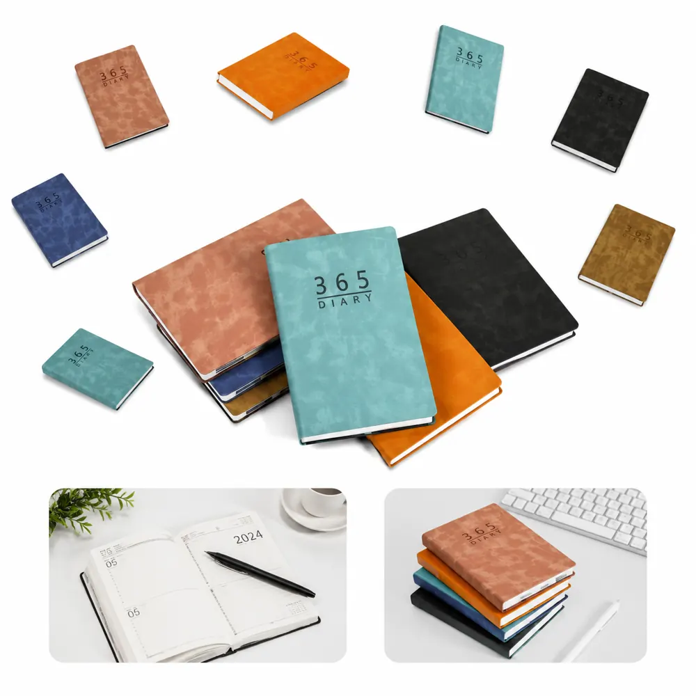 A5 Dated Daily Planner Notebook – Thick Paper, Compact 2