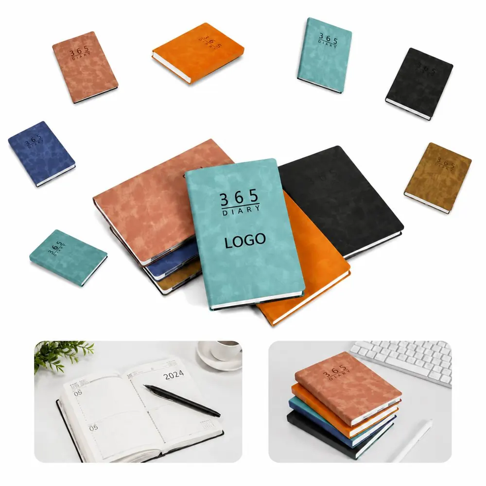 A5 Dated Daily Planner Notebook – Thick Paper, Compact