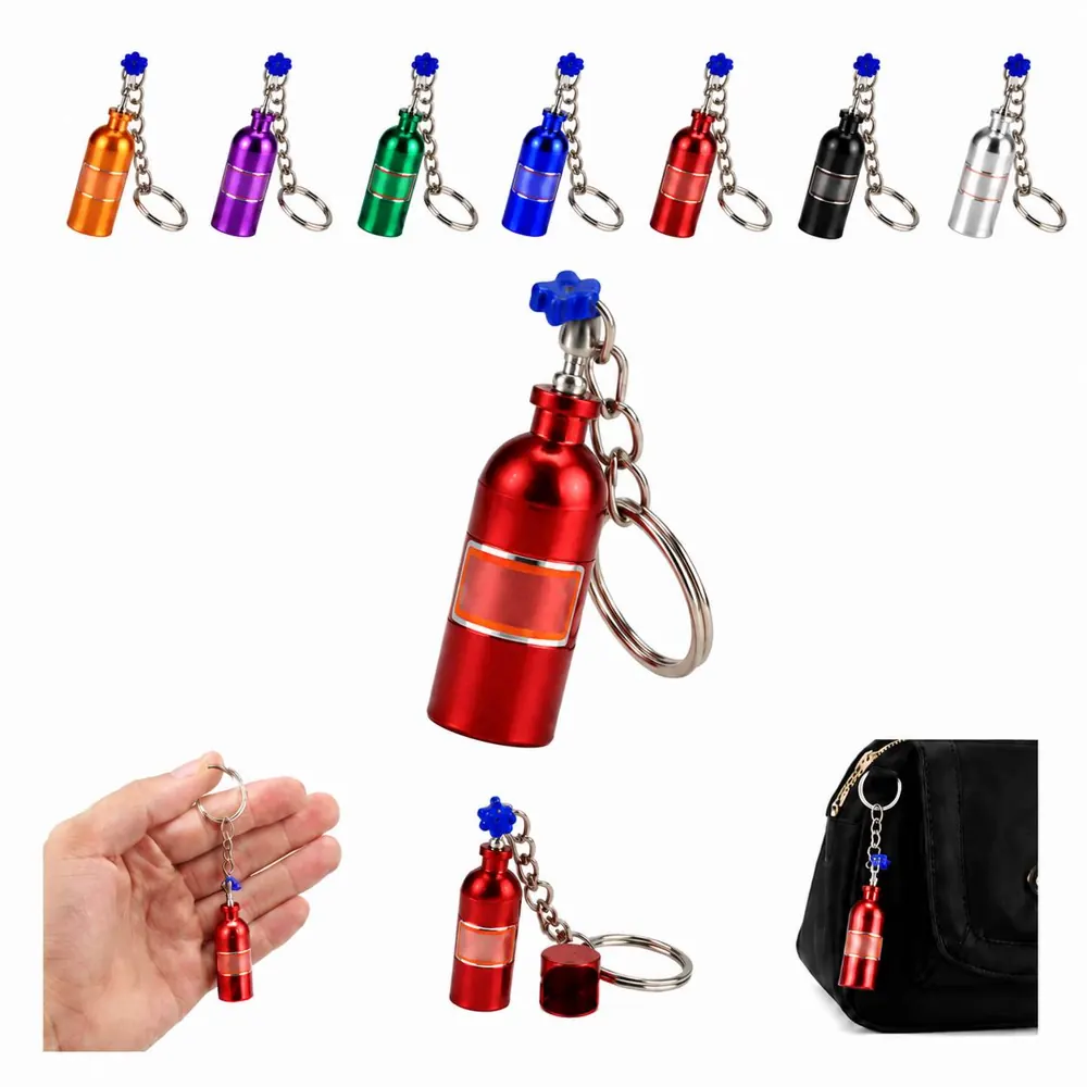 Aluminum Turbo Keychain Leak-Proof Mini Bottle for Liquids 2