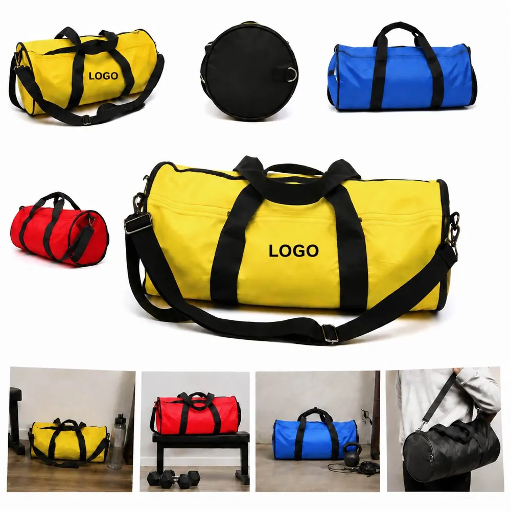 Foldable Water-Resistant Sports Duffel Bag, Lightweight