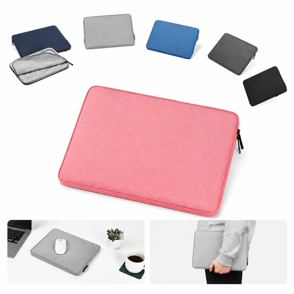 Water-Resistant 13.3" Laptop Sleeve with Front Pocket 2