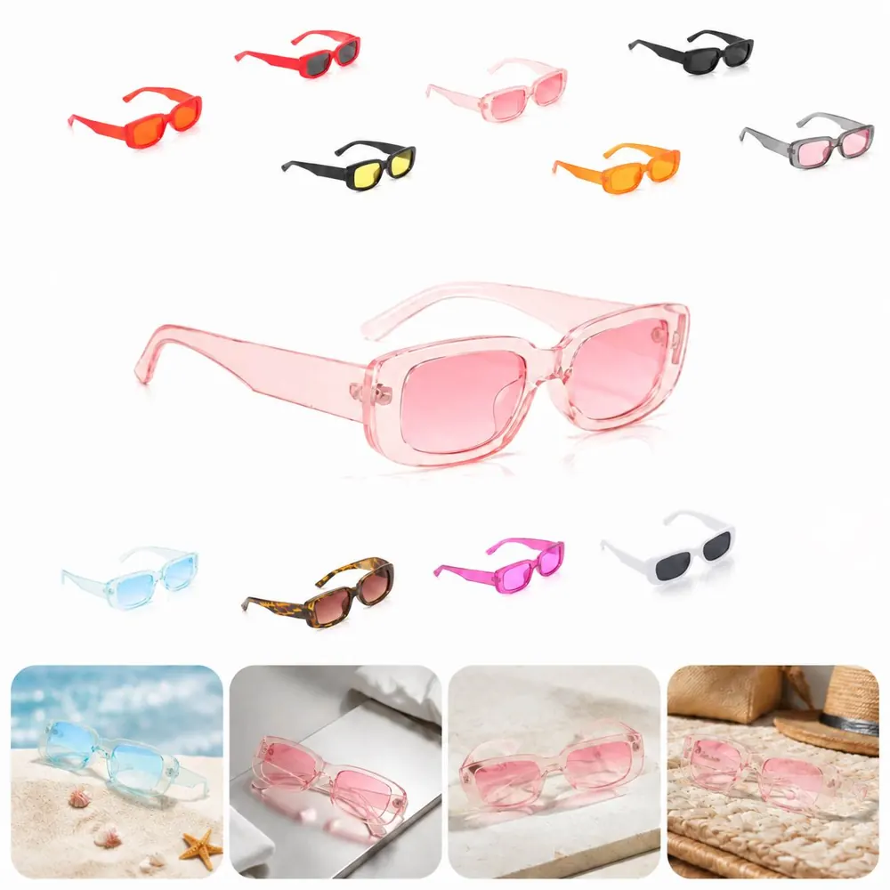 Vintage Rectangle Sunglasses 2