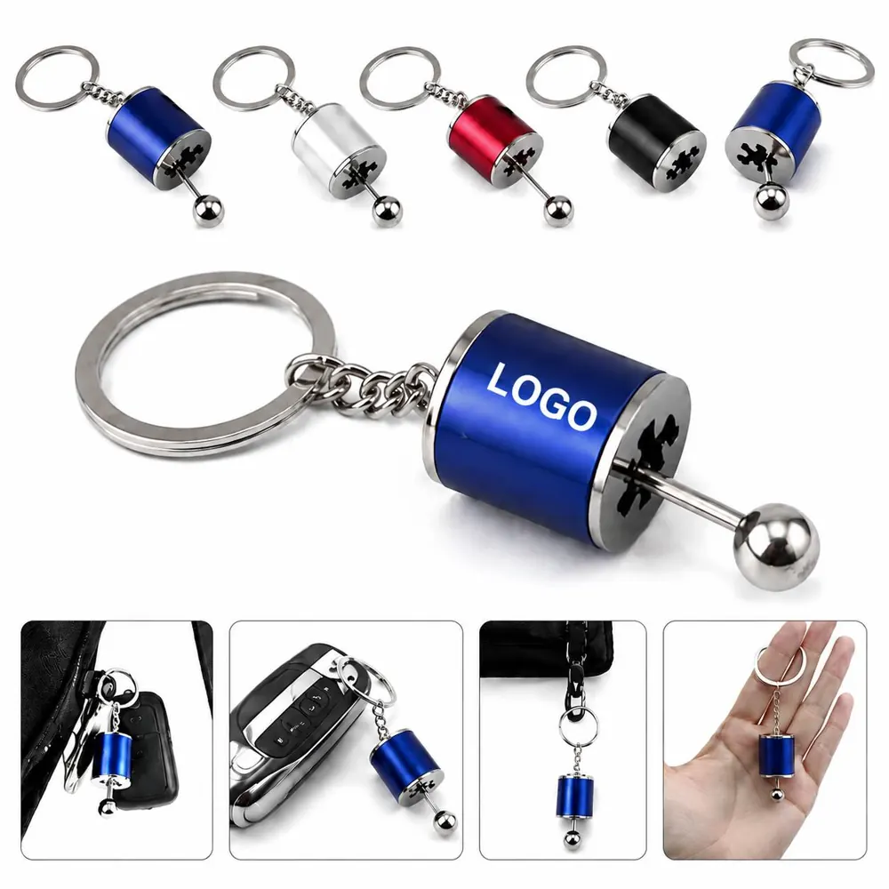 6-Speed Gear Box Keychain Fidget Toy Manual Shift
