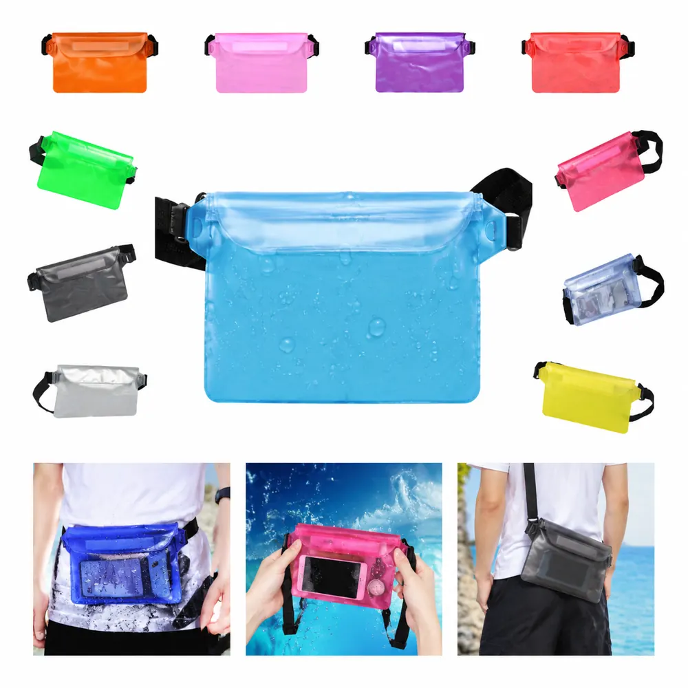 Water-Resistant PVC Fanny Pack with Adjustable Strap 2