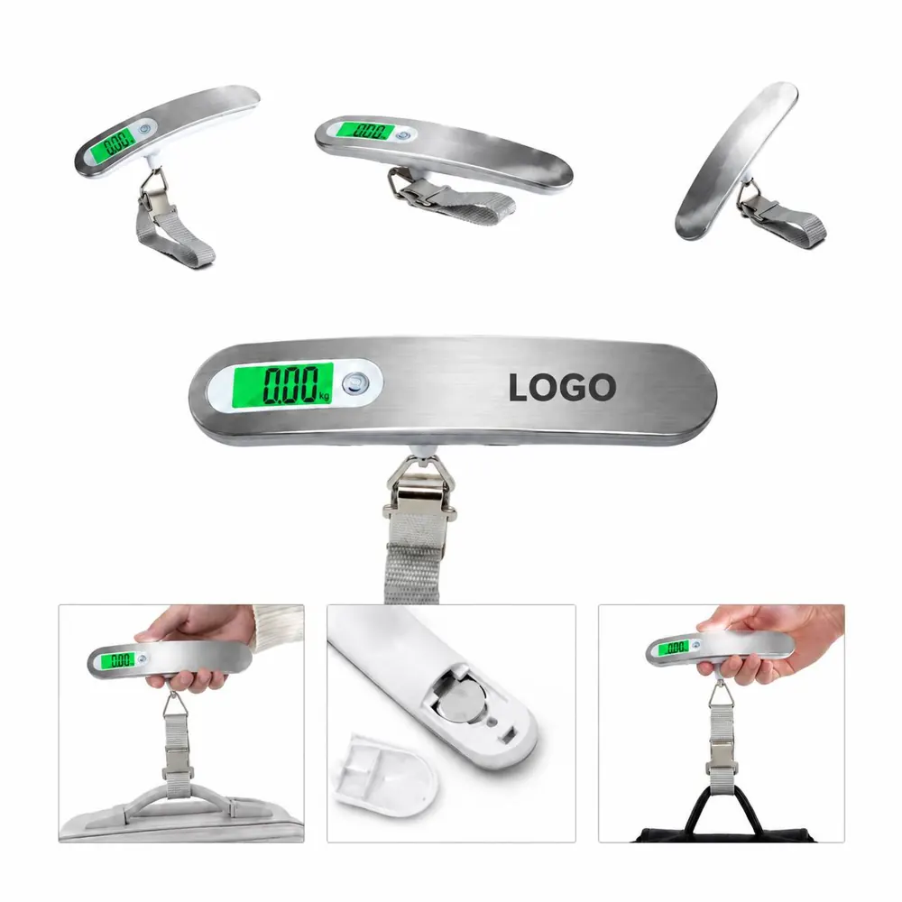 Stainless Digital Luggage Scale 50kg Portable Travel