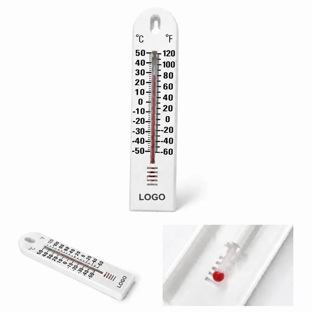 Plastic Wall Thermometer for Indoor Temperature Monitoring
