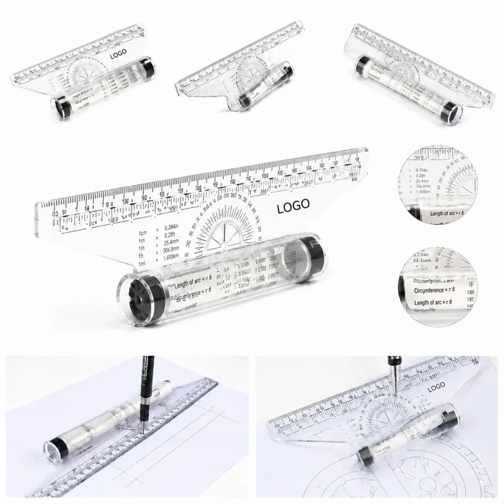 Multifunctional Rolling Ruler for Parallel Drawing