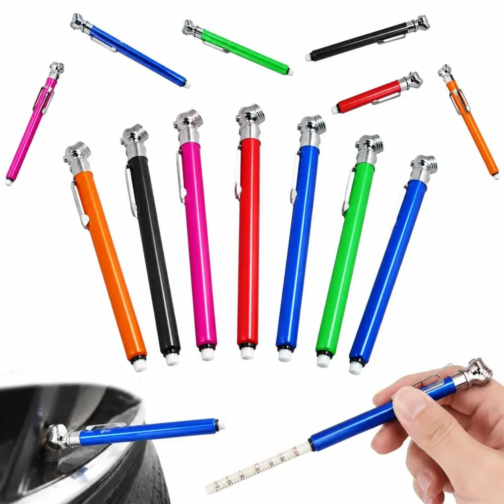 Aluminum Pencil Tire Gauge 10-50 PSI for Car, Truck 2