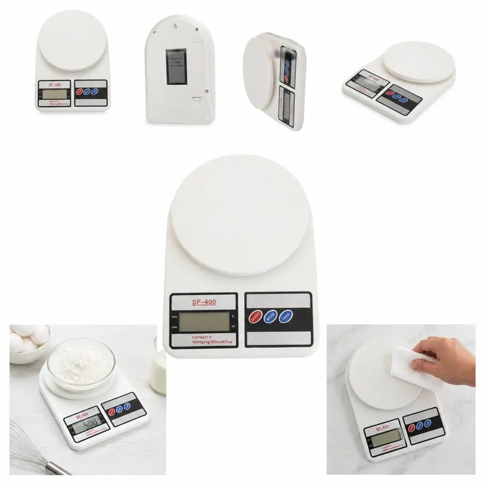 LB Digital Kitchen Scale 22lb/10kg Precise Baking Food Scale 2