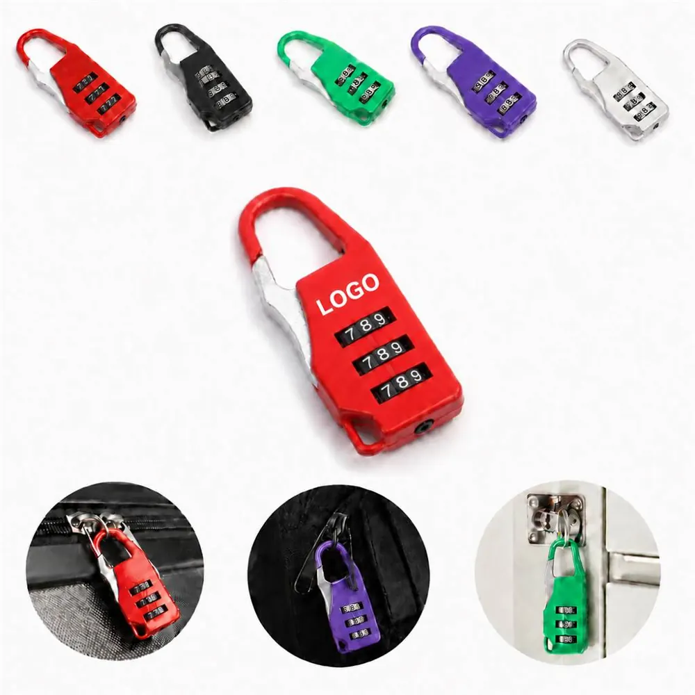 Digit Alloy Resettable Combination Padlock for Locker, Gym