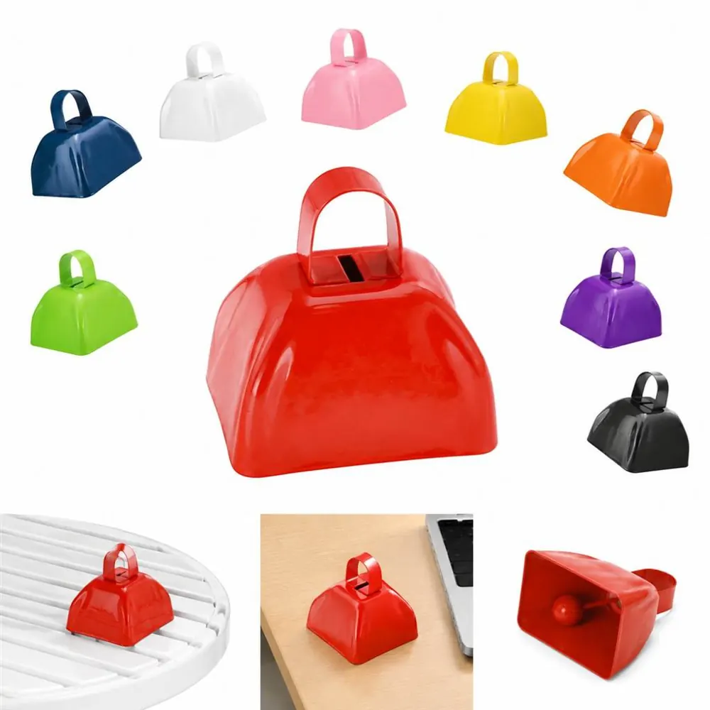 Customized 3-Inch Metal Cowbell for Sports & Fitness 2