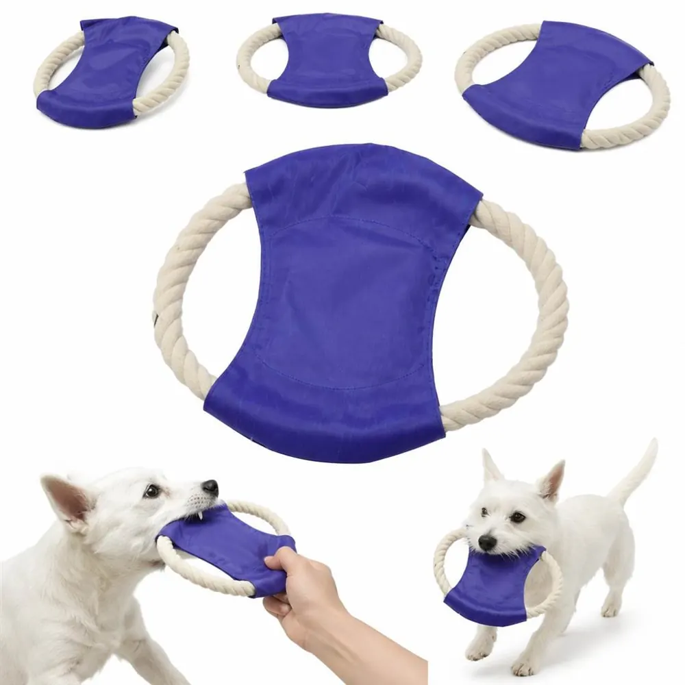 Durable Dog Training Flying Disc with Soft Edges for Fetch 2