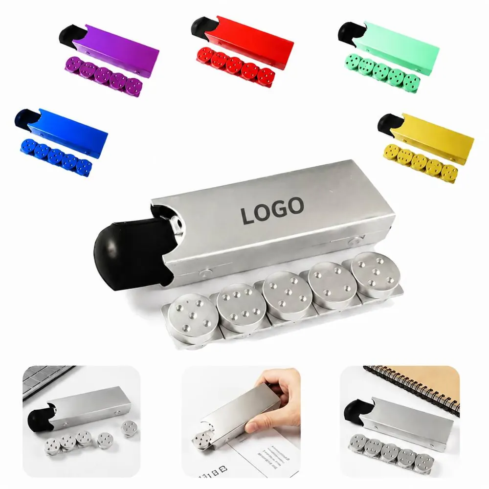 Precision Metal Dice Set for RPG and Board Games