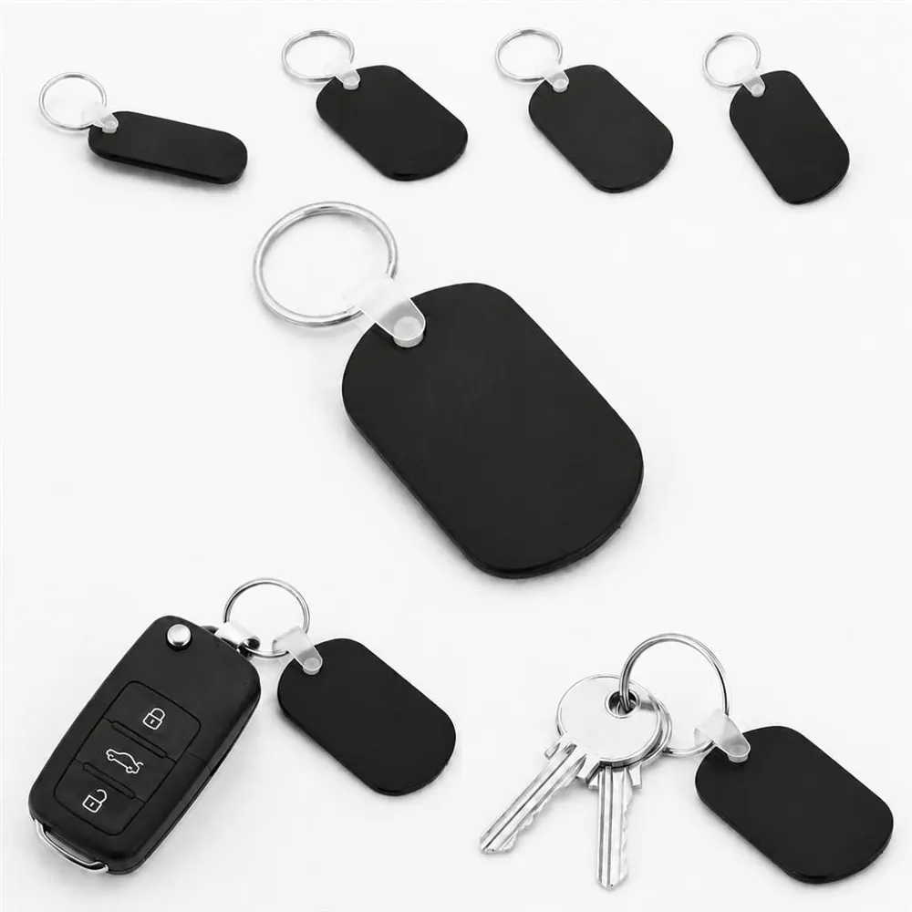 Custom Soft PVC Key Tag Durable Flexible ID Tag 2