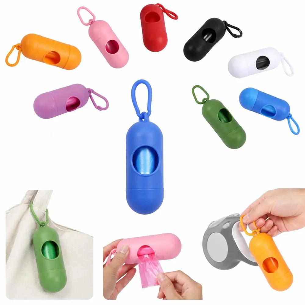 Compact Pet Waste Bag Dispenser with Leak-Resistant Odor 2