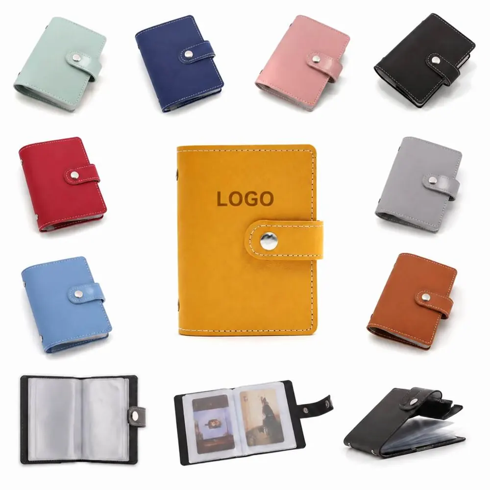 PU Anti-Theft Multi-Slot ID Card Holder