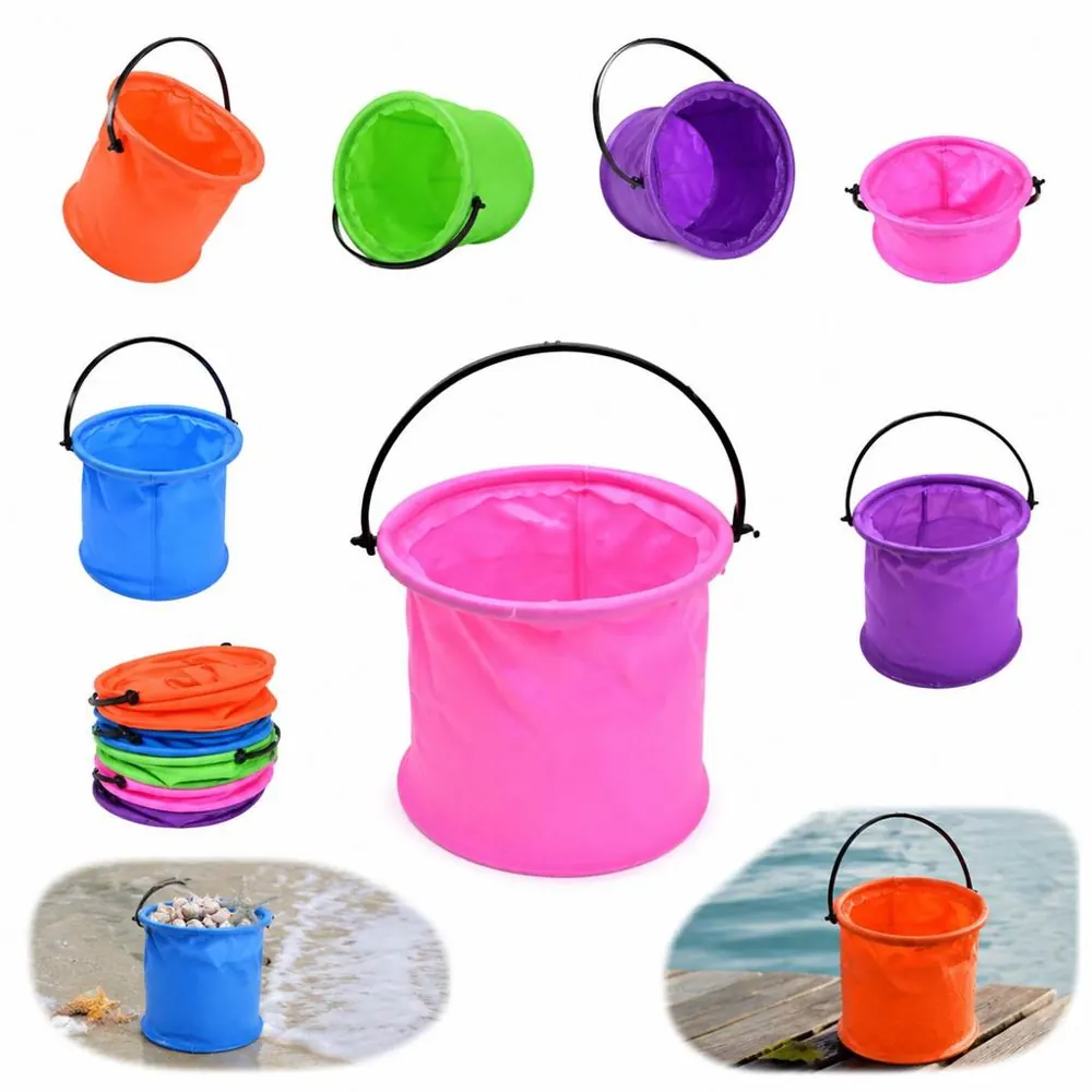 Collapsible Folding Bucket for Outdoor Camping 2