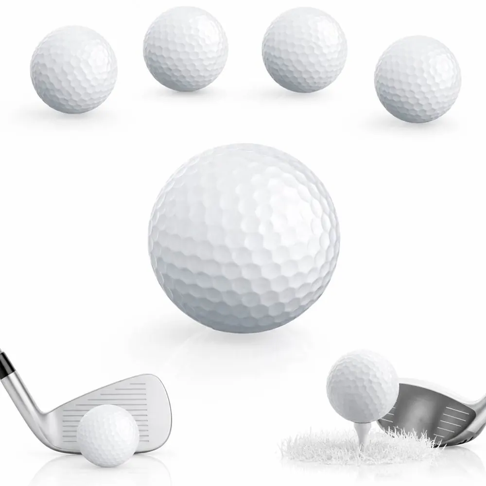Titanium Mesh Golf Ball, 2-Layer Surlyn Cover for Distance 2