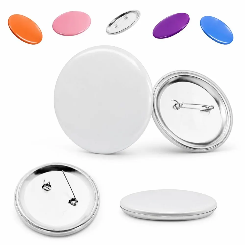 Custom Metal Pin Badge with Secure Clasp for Customization 2