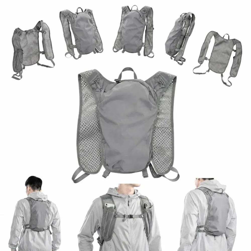 Breathable Vest Style Sports Backpack for Outdoor Hiking 2