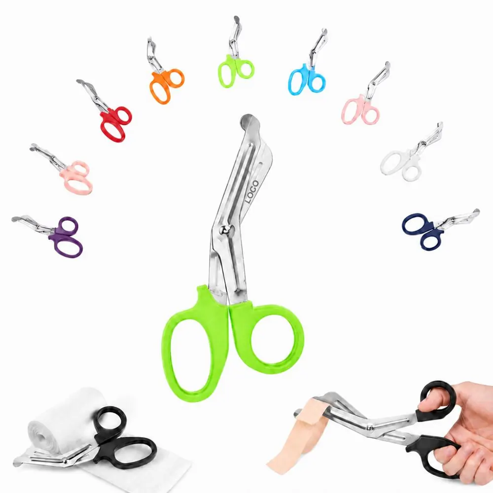 Stainless Steel Trauma Shears with Blunt Tip for Emergency