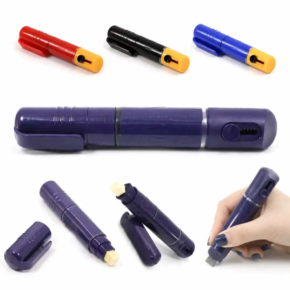 Retractable Blade Marking Pen with Fine-Point Tip 2