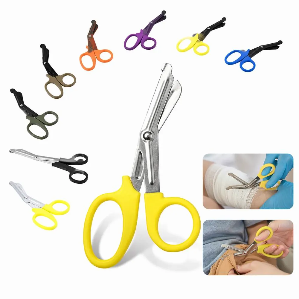 Stainless Steel Trauma Shears with Blunt Tip for Medical 2