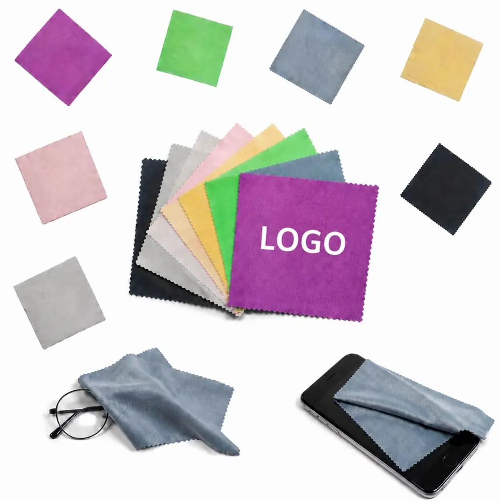 Suede Microfiber Cleaning Cloth for Streak-Free Glass