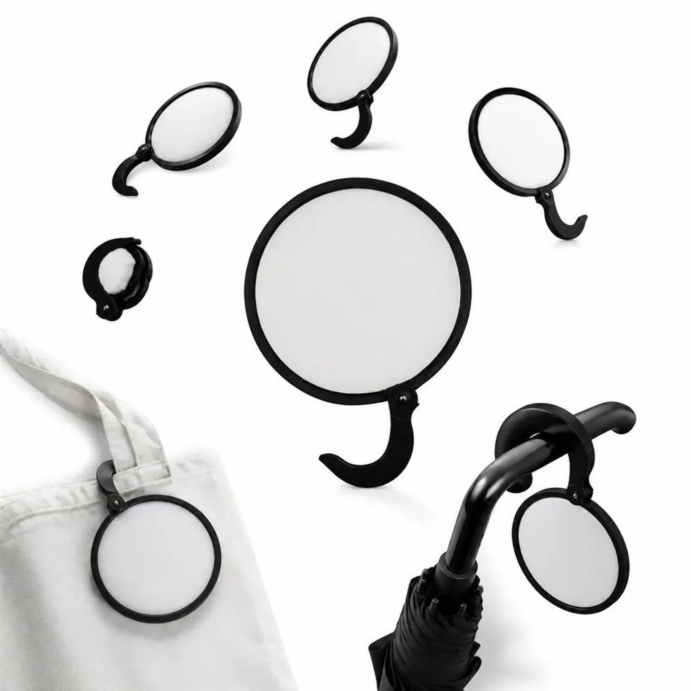Portable Mirror Hook with J-Shaped Hanger for Bag 2