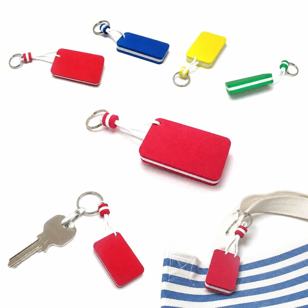 Buoyant Sponge Keychain for Floating Keys, Waterproof 2